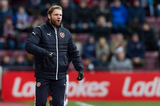 Robbie Neilson said Hearts are happy to fly under the radar. Picture: John Devlin