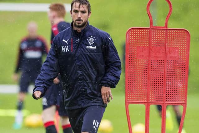 Rangers' Niko Kranjcar has not been up to speed so far. Picture: SNS