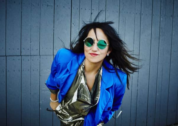 KT Tunstall was sparky while being backed by sighing strings on new track Maybe Its A Good Thing. Picture: Contributed
