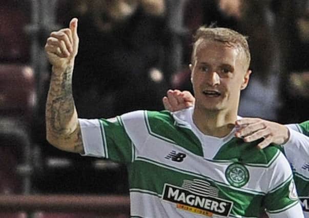 Celtic's Leigh Griffiths will miss the club's Champions League opener at the Nou Camp. Picture:

 Neil Hanna