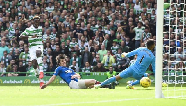 Many TV viewers were forced to miss the Old Firm game. Pic: Contributed.