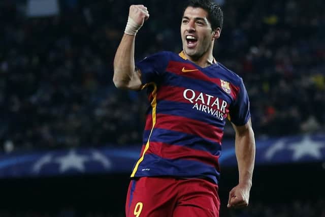 Brendan Rodgers coached Luis Suarez at Liverpool and admires the Barcelona striker's 'special mentatility'. Picture: AP
