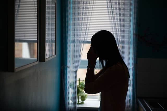 The inquiry will examine how the prosecution service is coping with a 'huge rise' in domestic violence and sex abuse cases. Picture (posed by model): John Devlin