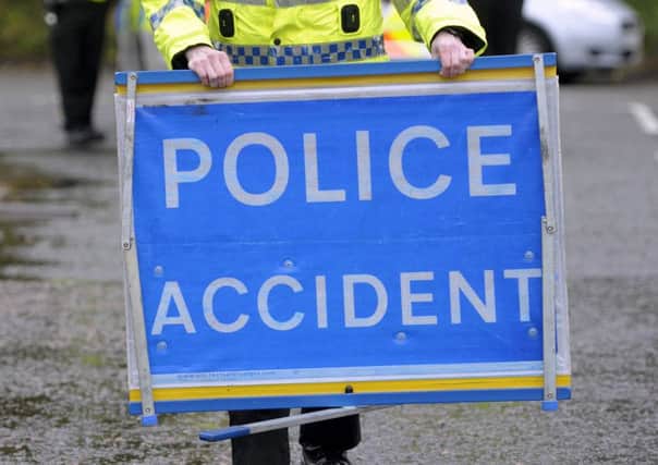 The crash occurred near Bothwell, Lanarkshire. Picture: John Devlin