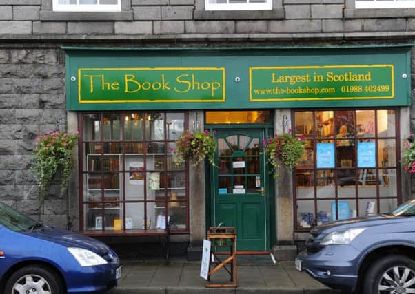 The Book Shop in Wigtown. Picture: Robert Perry