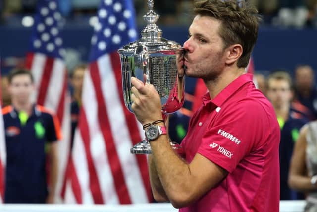 Stan Wawrinka defeated Novak Djokovic to win the US Open. Pic: Getty