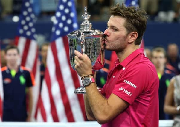 Stan Wawrinka defeated Novak Djokovic to win the US Open. Pic: Getty