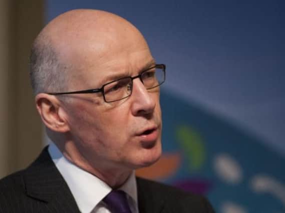 John Swinney hopes the report will "inspire" schools
