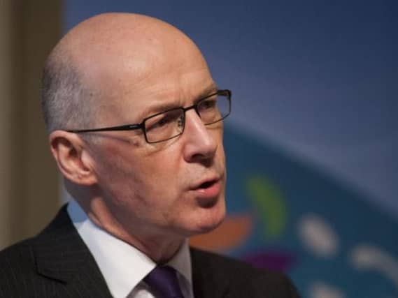 John Swinney hopes the report will "inspire" schools
