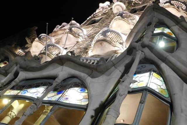 The surreal windows and balconies of 
La Pedrera in Barcelona. Picture: Kirsty Hoyle