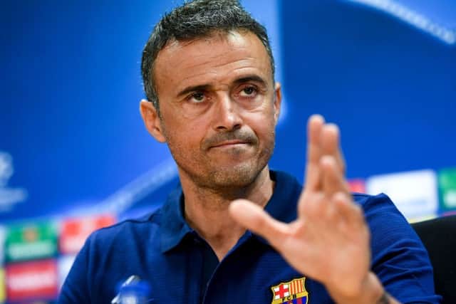 Barcelona coach Luis Enrique has identified three Celtic dangermen. Picture: David Ramos/Getty Images