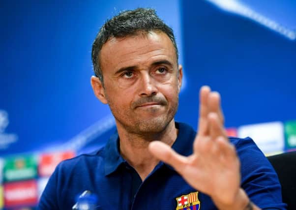 Barcelona coach Luis Enrique has identified three Celtic dangermen. Picture: David Ramos/Getty Images