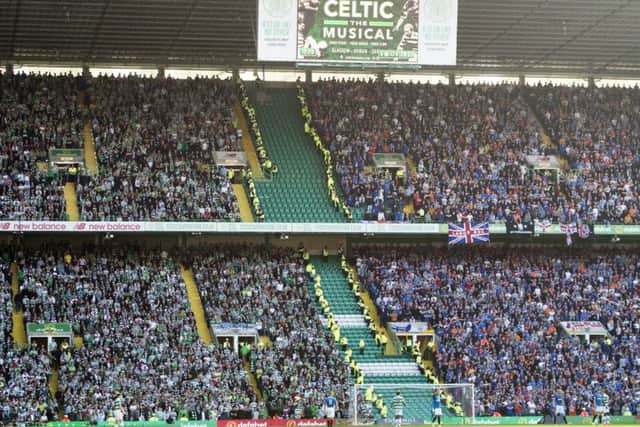 The two clubs met in the Ladbrokes Premiership on Saturday. Celtic won the match 5-1. Picture: SNS