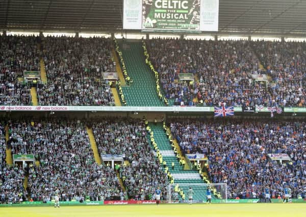 The two clubs met in the Ladbrokes Premiership on Saturday. Celtic won the match 5-1. Picture: SNS