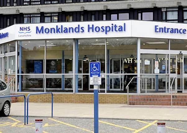 Alison Clark worked at Monklands hospital. Picture: TSPL