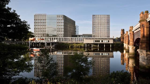 The
City of Glasgow College's Riverside campus is among the buildings open to the public. Picture: Contributed