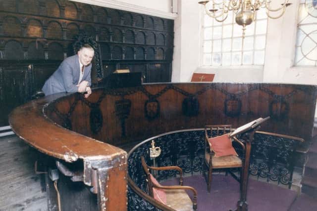 The interior of the historic Magdalen Chapel. Picture: TSPL
