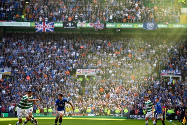 Rangers released a statement in the wake of Saturday's game at Celtic Park. Picture: Getty