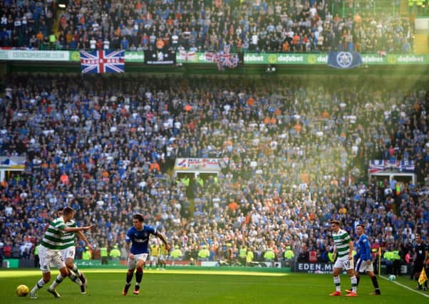 Rangers released a statement in the wake of Saturday's game at Celtic Park. Picture: Getty