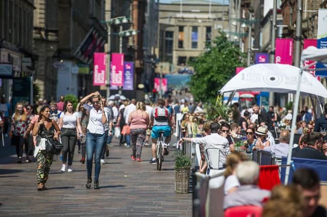 Glasgow has held the title of Scotland's biggest city since at least 1851. Picture: John Devlin/TSPL