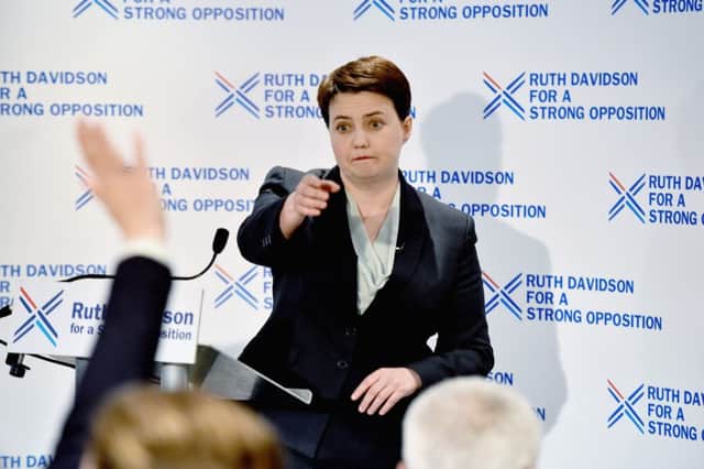 Ruth Davidson has upped the ante because she knows the constitutional question is not going away any time soon