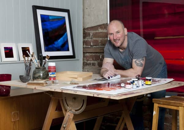 Artist Tommy Fitchet is donating proceeds of sales to Cancer Research. Picture: Contributed