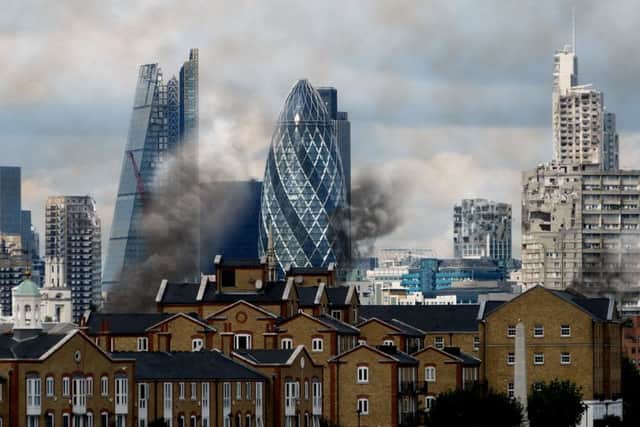 Is this how London would look if in Syria? Picture: Contributed
