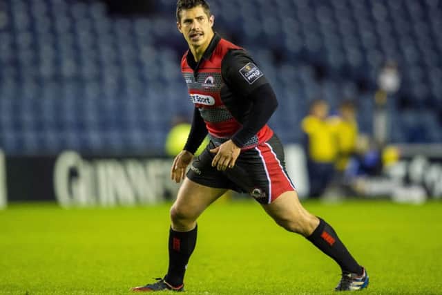 Phil Burleigh says Edinburgh will be able to turn on the style when they get dry conditions. Picture: SNS/SRU