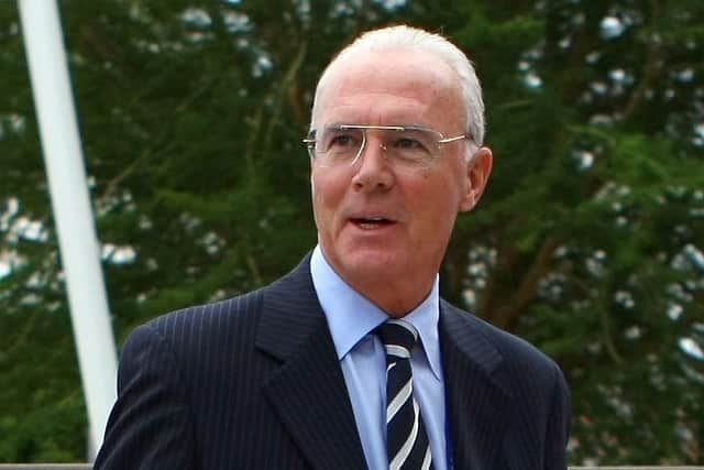 Franz Beckenbauer was paid millions for his work in leading Germany's bid for the 2006 World Cup, say football authorities. Picture: Shaun Botterill/Getty