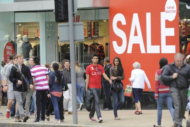 Total sales in Scotland fell 2.2% last month. Picture: Phil Wilkinson