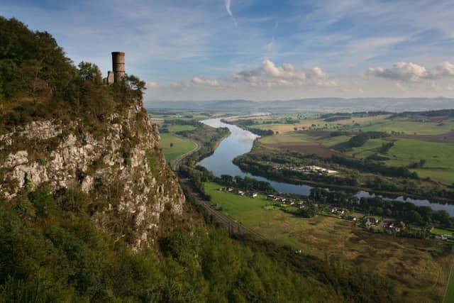 Kinnoul Hill Tower is a Victorian folly