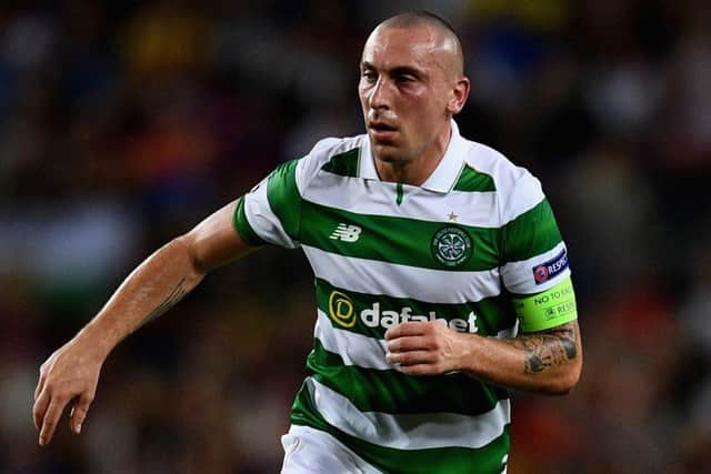 Scott Brown and the rest of his Celtic team-mates struggled in Barcelona. Picture: Getty
