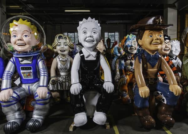 Tour Wullie's Bucket Tour raises over Â£800,000 for charity. Picture: Contributed