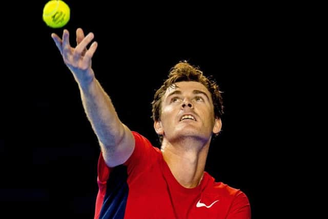 Jamie Murray will play in the Davis Cup doubles on Saturday. Picture: SNS