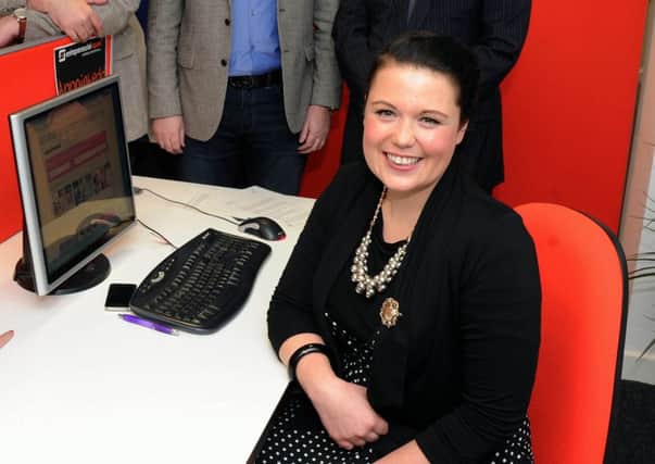 Leah Hutcheon, founder of Apointedd, was among those to make the list. Picture: Ian Rutherford/TSPL