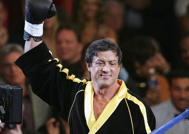 The Rocky movies highlight the classic struggle of the underdog