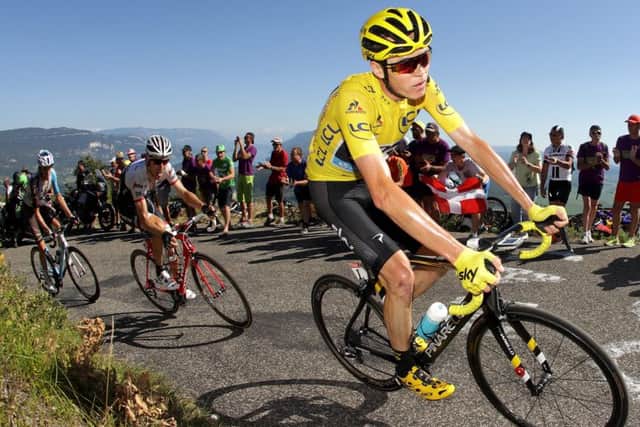 Christopher Froome has made no secret of his use of TUE medications to treat exacerbated asthma. Picture: Getty Images