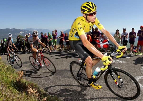 Christopher Froome has made no secret of his use of TUE medications to treat exacerbated asthma. Picture: Getty Images