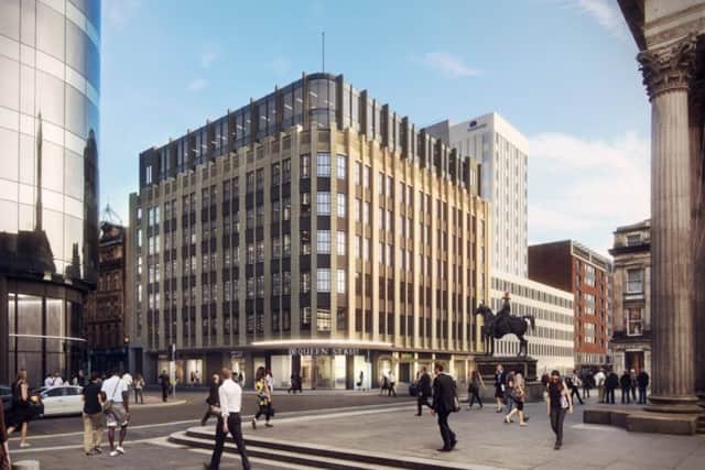 Edrington said 100 Queen Street in Glasgow was the 'perfect' location for its new HQ. Picture: Contributed