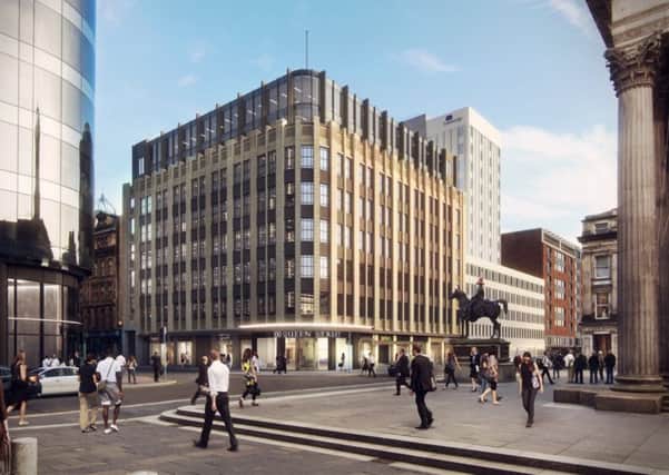 Edrington said 100 Queen Street in Glasgow was the 'perfect' location for its new HQ. Picture: Contributed