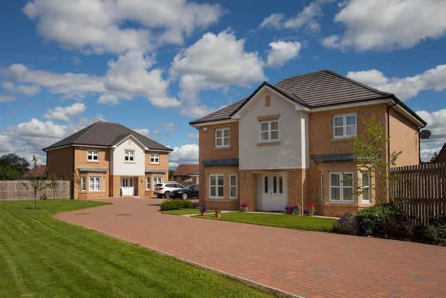 Miller Homes houses at The Larches development, Crookston, Glasgow. Picture: Contributed