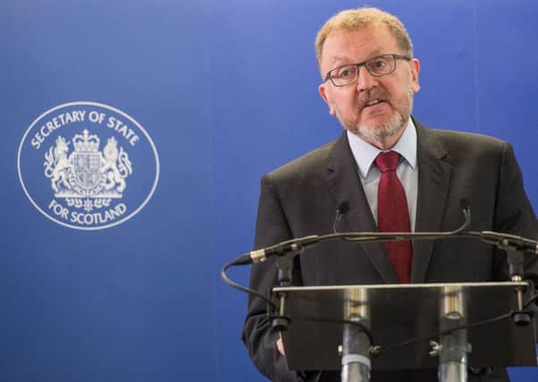 David Mundell will mark the eve of  the second anniversary of the Scottish independence referendum with a warning for the future. Picture: Ian Georgeson