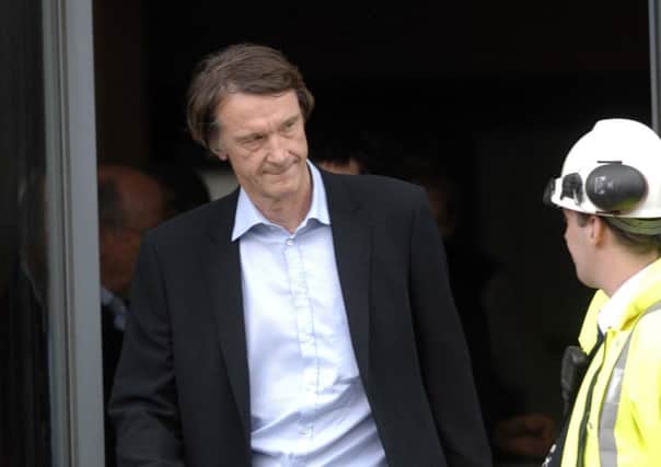 Jim Ratcliffe. Picture: Ian Rutherford