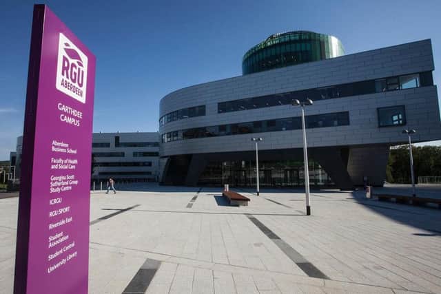 TransForm counts Aberdeen's RGU among its clients. Picture: Contributed