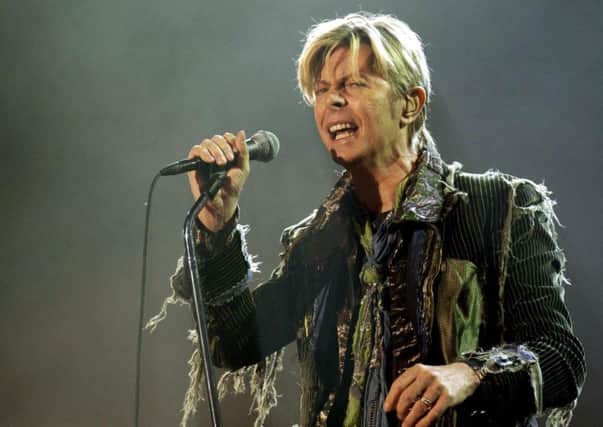 David Bowie performing live onstage.
Picture credit: Yui Mok/PA Photos.