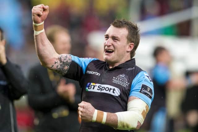 Stuart Hogg was among the Glasgow try-scorers but the night ended in disappointment for Gregor Townsend's side. Picture: SNS Group