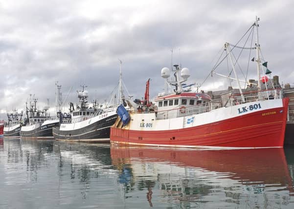 Fishing boats at Peterhead