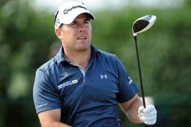 Richie Ramsay is four off the lead in the weather-hit Italian Open. Picture: Jane Barlow