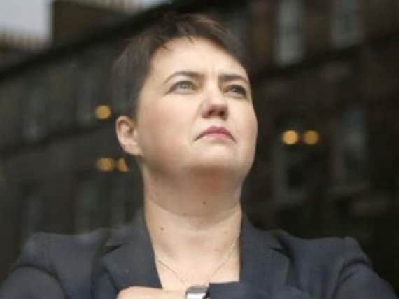 Ruth Davidson was featured in the "rap off" sketch