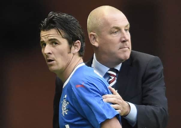 Joey Barton will meet with manager Mark Warburton today following his club suspension. Picture: Ian Rutherford